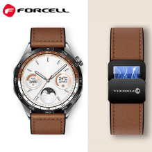 Strap to Samsung Galaxy Watch Forcell F-Design FS20 magnetic eco-friendly leather 22 mm black Strap to Samsung Galaxy Watch Forcell F-Design FS20 magnetic eco-friendly leather 22 mm black