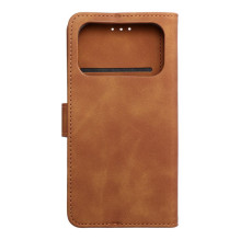 iPhone 17 PRO Tender Book atverčiamas dėklas, rudas iPhone 17 PRO Tender Book atverčiamas dėklas, rudas