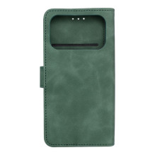 iPhone 17 PRO dėklas, žalias, atverčiamas, „Tender Book“