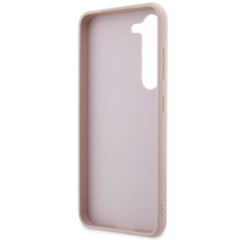 GUESS dėklas, skirtas SAMSUNG S24 GUHCS24S4GMGPI (odinis 4G metalinis logotipas), rožinis GUESS dėklas, skirtas SAMSUNG S24 GUHCS24S4GMGPI (odinis 4G metalinis logotipas), rožinis