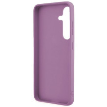 GUESS case for SAMSUNG S24 GUHCS24SHGGSHU (Glitter Script) purple