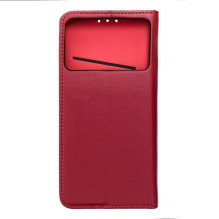 Flip case for Samsung S26 EDGE Smart Pro Book leather maroon Flip case for Samsung S26 EDGE Smart Pro Book leather maroon