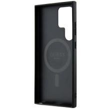 GUESS case for SAMSUNG S24 Ultra compatible with MagSafe GUHMS24LG4GFRK (4G Ring classic logo) black GUESS case for SAMSUNG S24 Ultra compatible with MagSafe GUHMS24LG4GFRK (4G Ring classic logo) black