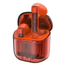 PAVAREAL belaidės „Bluetooth“ ausinės PA-H15 oranžinės