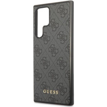 GUESS case for SAMSUNG S24 Ultra GUHCS24LG4GFGR (Classic logo) black GUESS case for SAMSUNG S24 Ultra GUHCS24LG4GFGR (Classic logo) black
