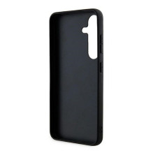 GUESS dėklas SAMSUNG A35 GUOHCSA35G4GFGR (PU 4G klasikinis metalinis logotipas) juodas