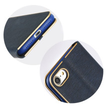 Flip case for iPhone 7 / 8 / SE 2020 / SE 2022 Luna Book Gold navy blue Flip case for iPhone 7 / 8 / SE 2020 / SE 2022 Luna Book Gold navy blue