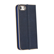 Flip case for iPhone 7 / 8 / SE 2020 / SE 2022 Luna Book Gold navy blue Flip case for iPhone 7 / 8 / SE 2020 / SE 2022 Luna Book Gold navy blue