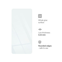 Tempered glass to Motorola G82 Blue Star