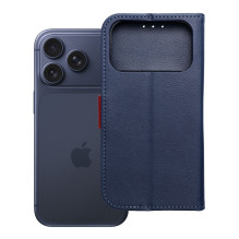 Flip case for iPhone 17 PRO Split Book navy and red