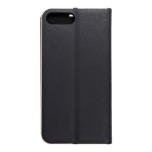 Flip case for iPhone 7 PLUS / 8 PLUS Luna Book Gold black