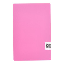 Film for back cover 180 x 120 mm 10 pcs - pink with brocate Film for back cover 180 x 120 mm 10 pcs - pink with brocate
