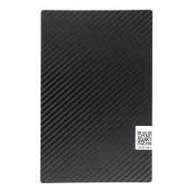 Film for back cover 180 x 120 mm 10pcs - carbon