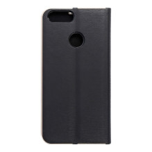 Flip case for Huawei P SMART Luna Book Gold black Flip case for Huawei P SMART Luna Book Gold black