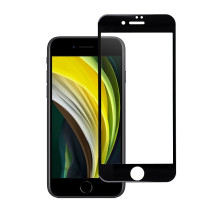 Tempered glass to iPhone 7 / 8 / SE 2020 / SE 2022 (full glue) Blue Star 5D black