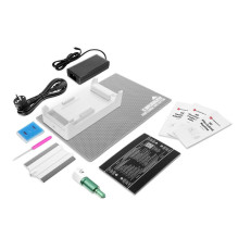 3rd gen. Intelligent film cutting machine Forcell with positioning tool white