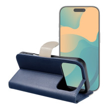iPhone 17 Split Book atverčiamas dėklas, tamsiai mėlynas ir kreminis iPhone 17 Split Book atverčiamas dėklas, tamsiai mėlynas ir kreminis