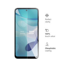Tempered glass to Motorola G53 Blue Star Tempered glass to Motorola G53 Blue Star