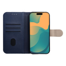 Flip case for iPhone 17 PRO Split Book navy and cream