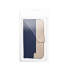 Flip case for iPhone 17 PRO Split Book navy and cream