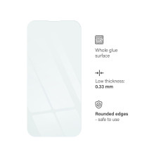 Grūdintas stiklas iPhone 15 PRO MAX mėlynai žvaigždinis