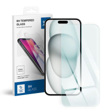 Tempered glass to iPhone 15 / 16 Blue Star