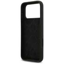 GUESS case for IPHONE 17 Pro Max GUHCP17XSC4GSMK (Silicone W / Big 4G Script) black
