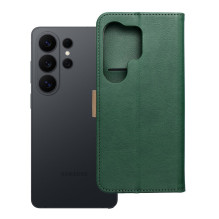 Flip case for Samsung S26 ULTRA Split Book green gold