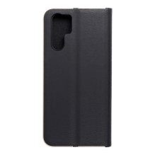 Huawei P30 PRO Luna Book atverčiamas dėklas, juodas, auksinis Huawei P30 PRO Luna Book atverčiamas dėklas, juodas, auksinis