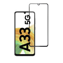 Grūdintas stiklas Samsung Galaxy A33 5G (pilnai klijuojamas / suderinamas su dėklu) Blue Star 5D juodas Grūdintas stiklas Samsung Galaxy A33 5G (pilnai klijuojamas / suderinamas su dėklu) Blue Star 5D juodas