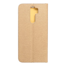 Flip case for Xiaomi Redmi NOTE 8 PRO Luna Book Gold gold