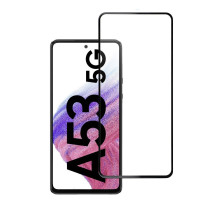 Tempered glass to Samsung Galaxy A53 5G (full glue / case friendly) Blue Star 5D black Tempered glass to Samsung Galaxy A53 5G (full glue / case friendly) Blue Star 5D black