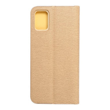 Flip case for Samsung A51 Luna Book Gold gold