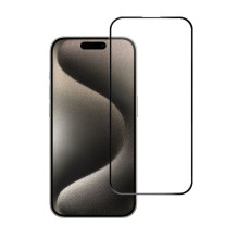 Tempered glass to iPhone 15 PRO (full glue) Blue Star 5D black Tempered glass to iPhone 15 PRO (full glue) Blue Star 5D black