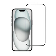 Tempered glass to iPhone 15 PLUS / 16 PLUS (full glue) Blue Star 5D black Tempered glass to iPhone 15 PLUS / 16 PLUS (full glue) Blue Star 5D black