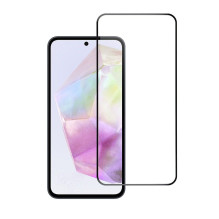 Tempered glass to Samsung Galaxy A35 5G (full glue / case friendly) Blue Star 5D black Tempered glass to Samsung Galaxy A35 5G (full glue / case friendly) Blue Star 5D black