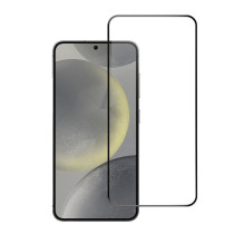 Tempered glass to Samsung Galaxy S24 (full glue / case friendly) Blue Star 5D black Tempered glass to Samsung Galaxy S24 (full glue / case friendly) Blue Star 5D black