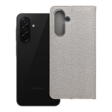 Atverčiamas dėklas, skirtas „Samsung A26 5G Luna Book“, aukso ir sidabro spalvos Atverčiamas dėklas, skirtas „Samsung A26 5G Luna Book“, aukso ir sidabro spalvos