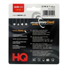 IMRO memory card microSD 128GB 100MB / s class10 UHS I with adapter SD IMRO memory card microSD 128GB 100MB / s class10 UHS I with adapter SD
