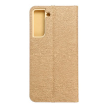 Flip case for Samsung S21 FE Luna Book Gold gold Flip case for Samsung S21 FE Luna Book Gold gold