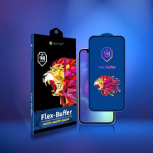 Bestsuit Flex-Buffer Hybrid Glass 5D with antibacterial Biomaster coating for Apple iPhone 13 mini BLACK Bestsuit Flex-Buffer Hybrid Glass 5D with antibacterial Biomaster coating for Apple iPhone 13 mini BLACK