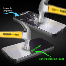 Bestsuit Flex-Buffer Hybrid Glass 5D with antibacterial Biomaster coating for Apple iPhone 13 mini BLACK Bestsuit Flex-Buffer Hybrid Glass 5D with antibacterial Biomaster coating for Apple iPhone 13 mini BLACK