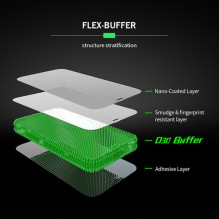 Bestsuit Flex-Buffer Hybrid Glass 5D with antibacterial Biomaster coating for Apple iPhone 13 mini BLACK Bestsuit Flex-Buffer Hybrid Glass 5D with antibacterial Biomaster coating for Apple iPhone 13 mini BLACK