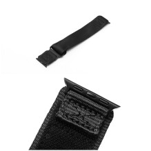 Strap to Apple Watch Forcell F-Design FA05 nylon hook-and-loop 42 / 44 / 45 / 49 mm black