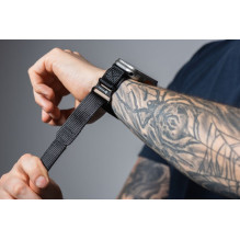 Strap to Apple Watch Forcell F-Design FA05 nylon hook-and-loop 42 / 44 / 45 / 49 mm black