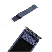 Dirželis Apple Watch Forcell F-Design FA05 nailono lipduku ir kilpa 38 / 40 / 41 mm mėlynas Dirželis Apple Watch Forcell F-Design FA05 nailono lipduku ir kilpa 38 / 40 / 41 mm mėlynas