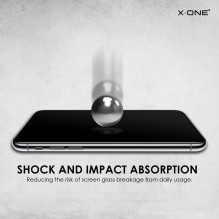 X-ONE Full Cover Extra Strong Matte - for iPhone 15 Plus / 16 Plus tempered glass 9H