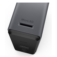 Lenovo X9 Charging GaN Dock Wired USB 3.2 Gen 2 (3.1 Gen 2) Type-C Grey