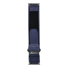 „Apple Watch Forcell F-Design FA05“ nailono dirželis su lipduku ir kilpa, 42 / 44 / 45 / 49 mm, mėlynas „Apple Watch Forcell F-Design FA05“ nailono dirželis su lipduku ir kilpa, 42 / 44 / 45 / 49 mm, mėlynas