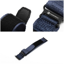 Strap to Apple Watch Forcell F-Design FA05 nylon hook-and-loop 42 / 44 / 45 / 49 mm blue Strap to Apple Watch Forcell F-Design FA05 nylon hook-and-loop 42 / 44 / 45 / 49 mm blue
